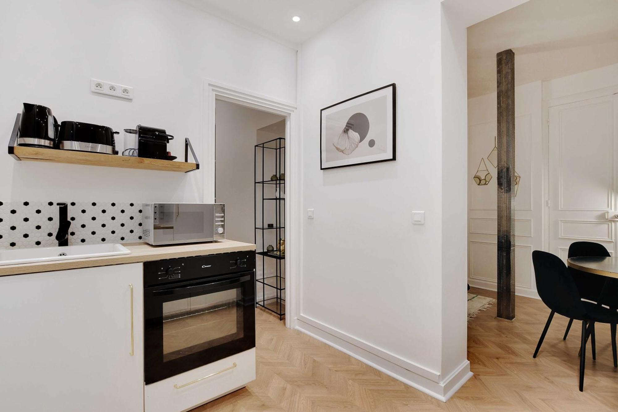 Appartement Welcoming - 2br-4p - Arc De Triomphe *